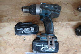 Akku boremaskine, Makita DHP458