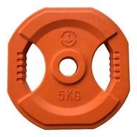 2 stk. Bodypump ORANGE vægtskiver 5 kg - Nordic Strength