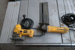 Stiksav & Vinkelsliber DEWALT DW343 & D28151 QS 