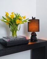 Lumega Rabbit - Black - Bordlampe