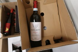 6 fl. Rødvin SANTARITA Nebbiolo 2022