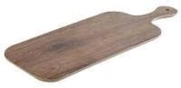 2 stk. "Serveringsbakke ""træ look"" 480x200 mm" stor