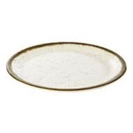 1 stk. Tallerken melamin vanilje Diam 250 mm Stone art