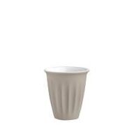12 stk. Krus uden hank taupe 14 cl Ribby