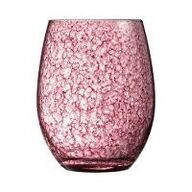 12 stk. Vand-/drinksglas rød 36 cl Primary Handcraft