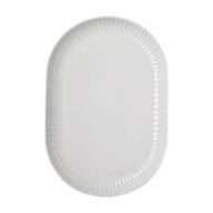 6 stk. Fad ovalt hvid B360 x D245 mm Daisy