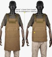 Holdbart arbejdsforklæde ToolWear - Camouflage