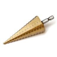2 stk. Trinbor 4-32 mm titanium belagt kuglelejestål