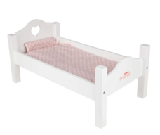 2 pk. Happy Friend Doll Single Bed 