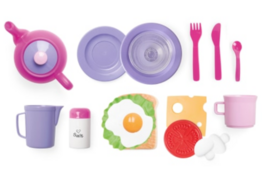 7 sæt Dantoy legeservice - For My Little Princess - 18 dele
