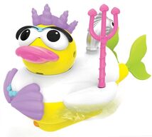 2 pk. Badeand m. batteri fra Yookidoo - Jet Duck - Create a Mermaid