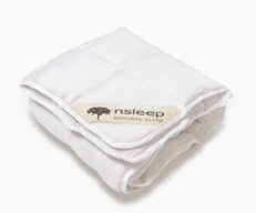 Nsleep babydyne i kapok og bomuld - 70 x 100 cm + pude 