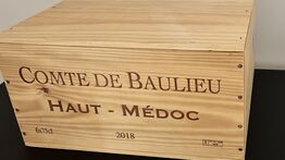 1 ks. Comte de Baulieu - Haut Medoc 2018