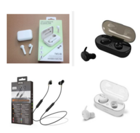 5 stk. blandede bluetooth headset med mikrofon