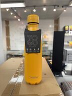 6 stk. TO GO by Scanpan Termoflaske 500 ml golden yellow - MED GOG LOGO