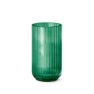 2 stk. Lyngby glasvase grøn 20 cm