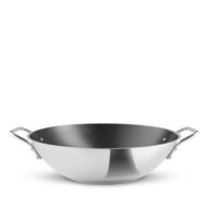 Eva Trio Recycled Rustfrit Stål wok med keramisk belægning Ø32 cm