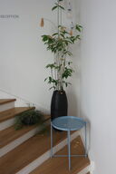 2 stk. planter samt sidebord