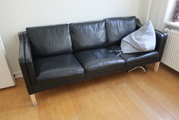 3-personers lædersofa