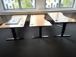 3 stk. el. hæve/sænke skriveborde