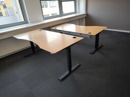 2 stk. el. hæve/sænke skriveborde