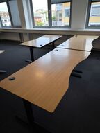 3 stk. el. hæve/sænke skriveborde