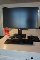 Dell 27" Pc Monitor med tastatur og mus 