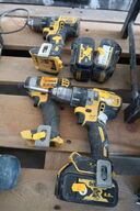 3 stk. Skruemaskiner DEWALT