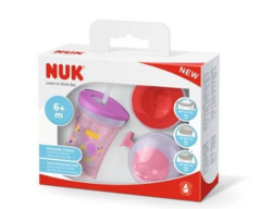 4 pk. NUK Spisesæt Lær-at-drikke 6+ mdr. 