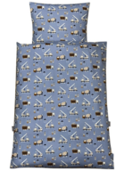 2 sæt Nørgaard Madsen Baby Sengetøj Cementblander  – 70x100 & 40x45 cm