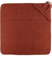2 stk. Pippi Babyhåndklæde - 83x83 cm - Marsala