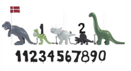 Kids by Friis Fødselsdagstog, Dinosaurer