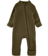 6 stk. Mikk-Line - Wool Baby Suit, 50005ML - Beech - Str. 56 til 74