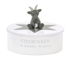 2 stk. Kids by Friis smykkeskrin, stenbukken