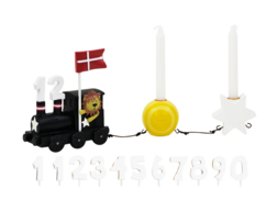 2 pk. Kids by Friis fødselsdagstog med planet og stjerne, løven