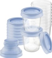 4 pk. Philips Avent Kopper til opbevaring af modermælk