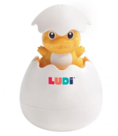 5 stk. Ludi magisk dino-æg til badet