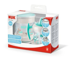 5 pk. NUK Mini Cups - Kop 3-i-1 drikkekop 6+ mdr. 