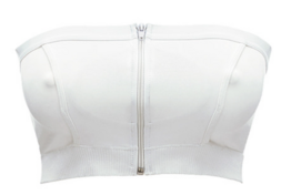 4 stk. Medela Hands-free pumping bustier hvid - Str. M