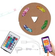 3 stk. briloner rgb led strip wifi/app 5 meter med remote(ubrugt)