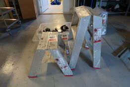 2 stk. Jumbo Platformsstiger