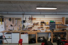 Arbejdsbord med indhold 