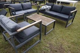 Loungesæt 6 personer 4 dele 