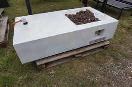 Pizzo terrassebord/varmer til gas 