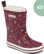 Termostøvler BUNDGAARD BG401033 979 Wint. Flower Classic Rubber Boot Winter, Str: 20