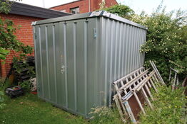 Container uden indhold