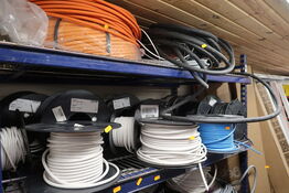 Div. Kabler, kabeltromler med kabel
