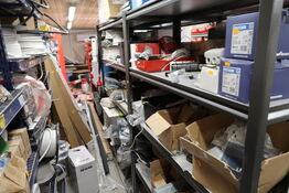 3 stk. lagerreoler uden indhold