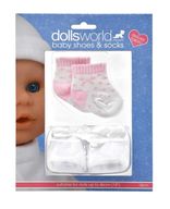 6 stk. Dolls World – Sko og Strømper