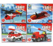 28 dele Building stones vehicles firebrigade